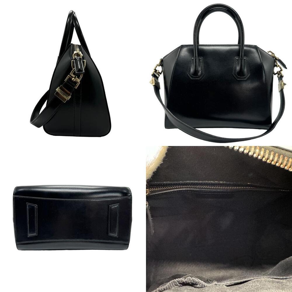 Givenchy Antigona Leather Shoulder Black Bag 2way
